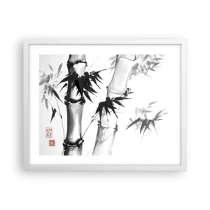 Affisch i vit ram - Inzoomad orient - 50x40 cm