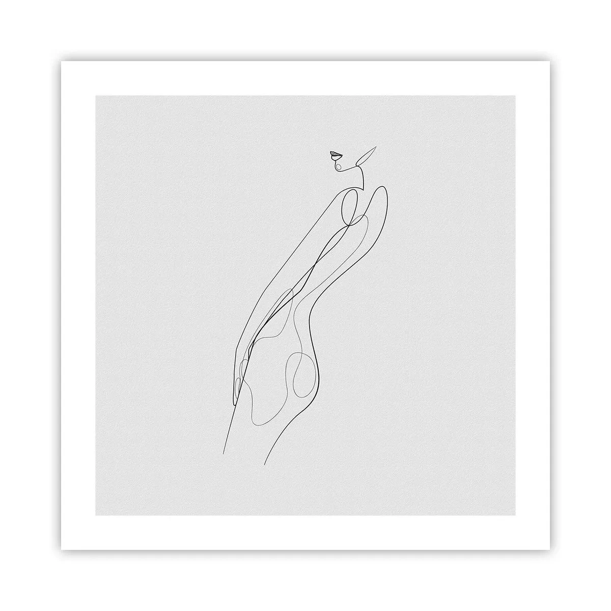 Affisch - Bara en utfästelse - 50x50 cm