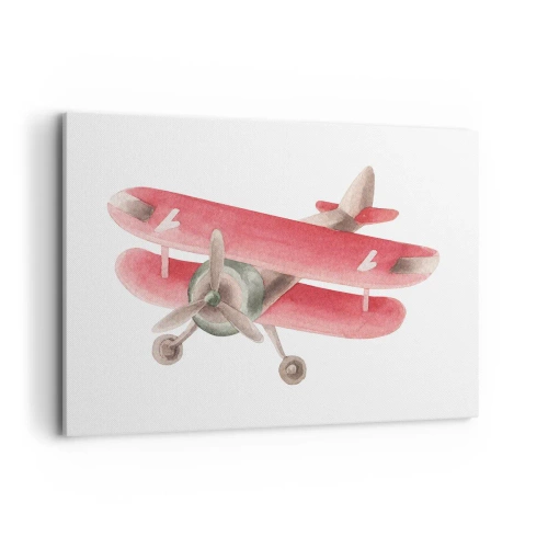 Canvastavla - Bild på duk - Redo att flyga högt - 100x70 cm