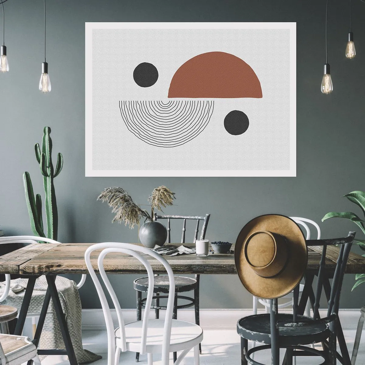 Affisch - Hjulets perfektion - 100x70 cm