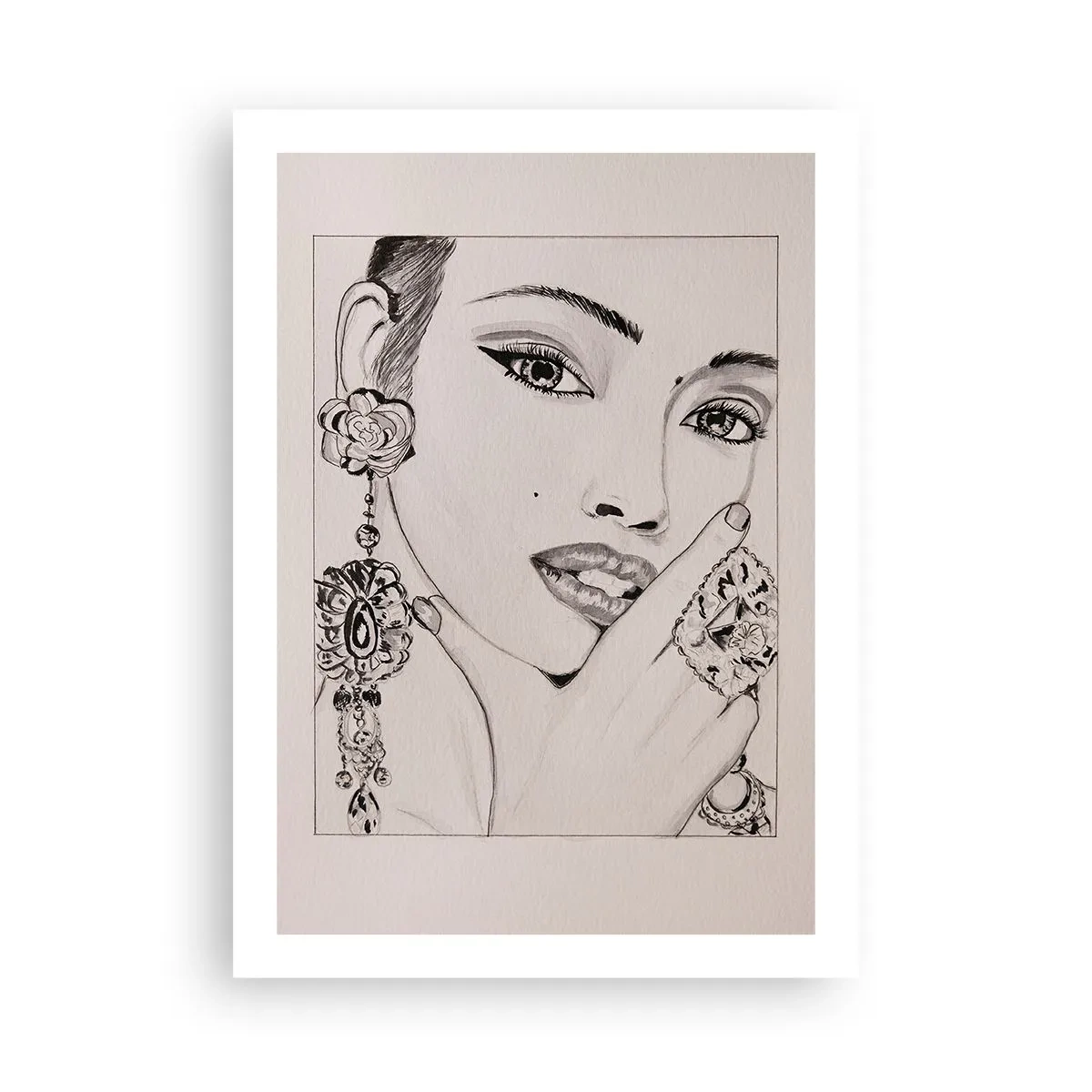 Affisch - Den vackraste juvelen - 50x70 cm