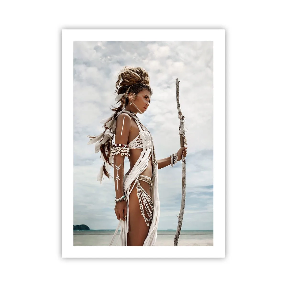 Affisch - Tropikens drottning - 50x70 cm