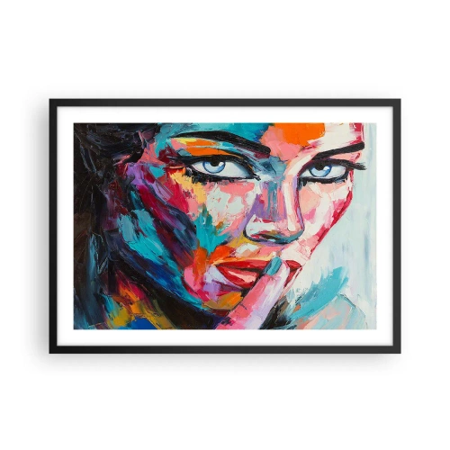 Affisch i svart ram - Vår första hemlighet - 70x50 cm