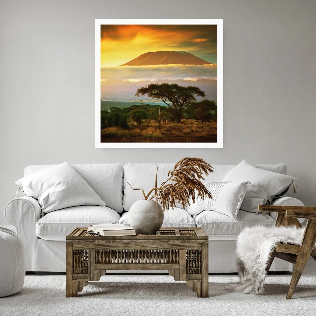 Affisch - Resenärens dröm - 60x60 cm