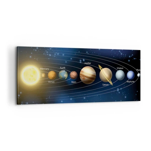 Canvastavla - Bild på duk - En av tio - 100x40 cm