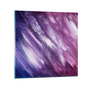 Glastavla - Bild på glas - När solig vind blåser - 30x30 cm