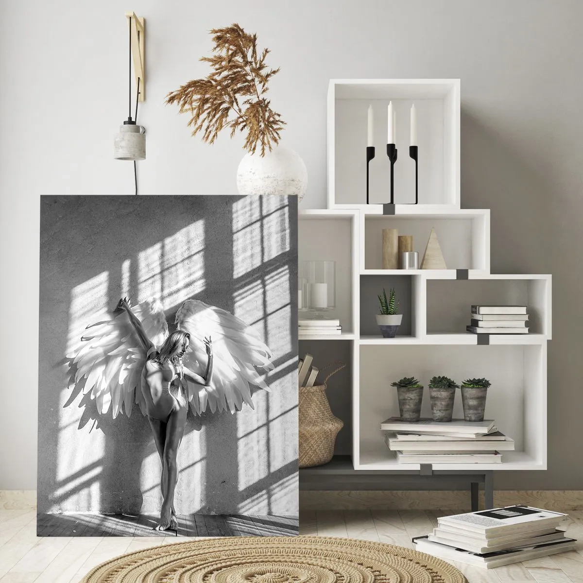 Glastavla - Bild på glas - Direkt från himlen - 70x100 cm