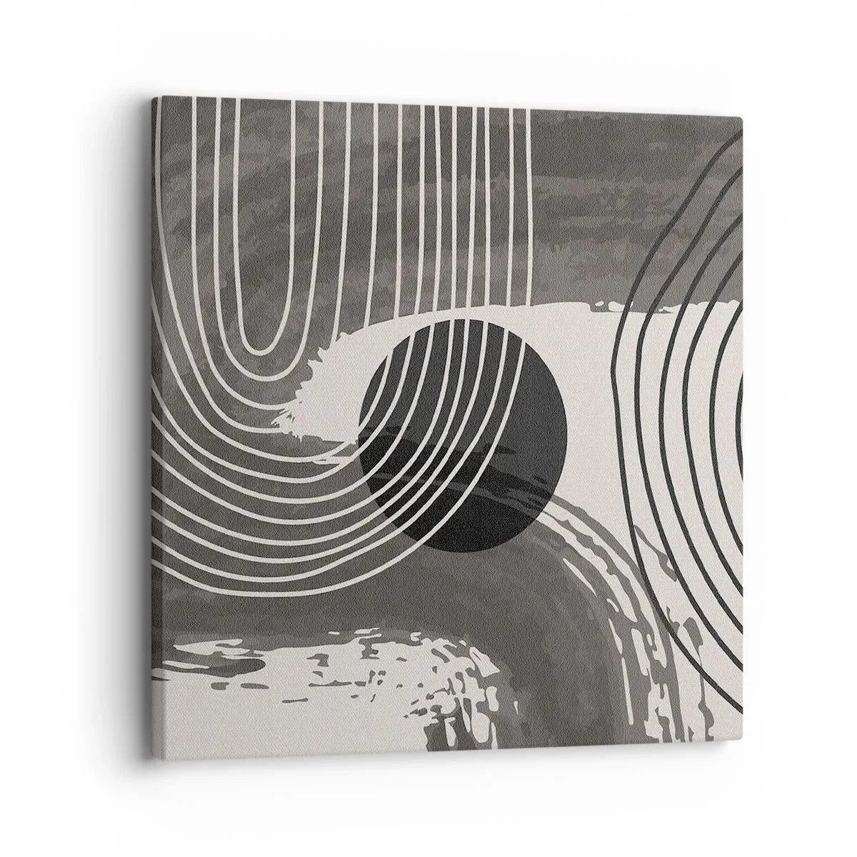 Canvastavla - Bild på duk - Ovalen vinner - 30x30 cm