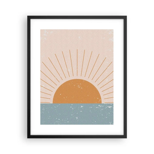 Affisch i svart ram - Vardagens under - 40x50 cm