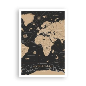 Affisch - Gränserna för min värld - 70x100 cm