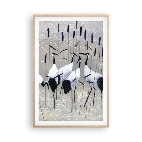 Affisch i ram av ljusek - Bland sina - 61x91 cm