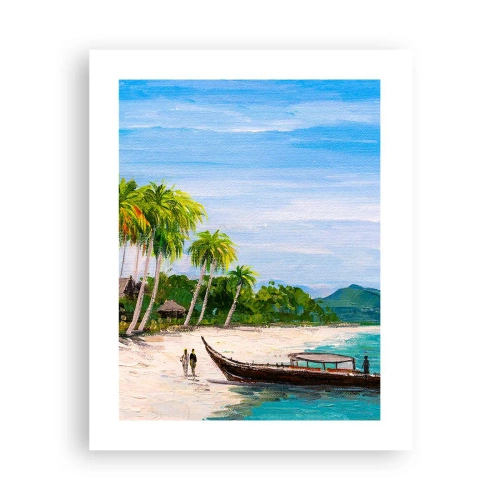 Affisch - En exotisk dröm - 40x50 cm