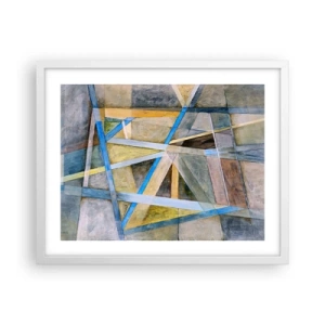 Affisch i vit ram - Rakt fram eller diagonalt? - 50x40 cm