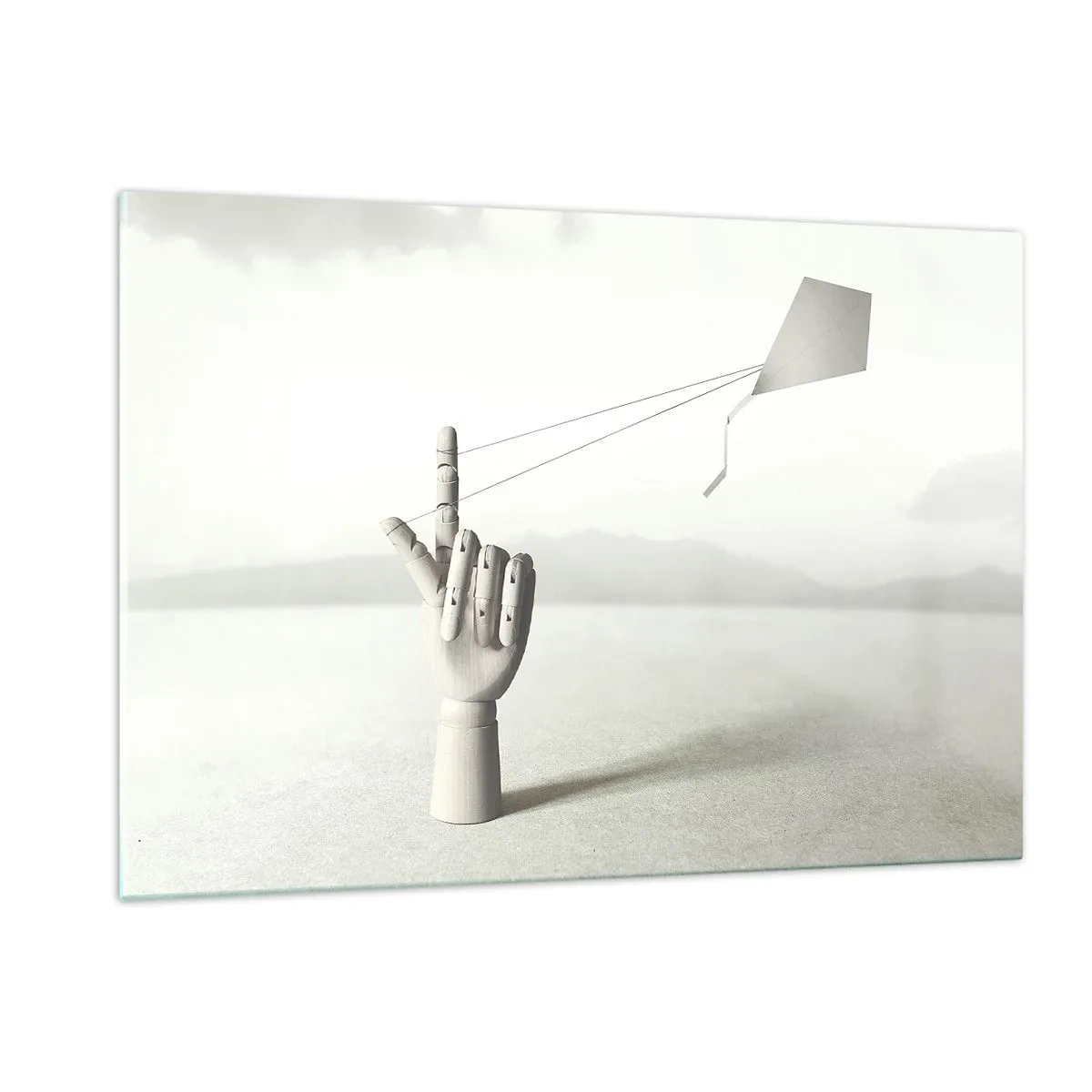 Glastavla - Bild på glas - Test av styrka - 120x80 cm