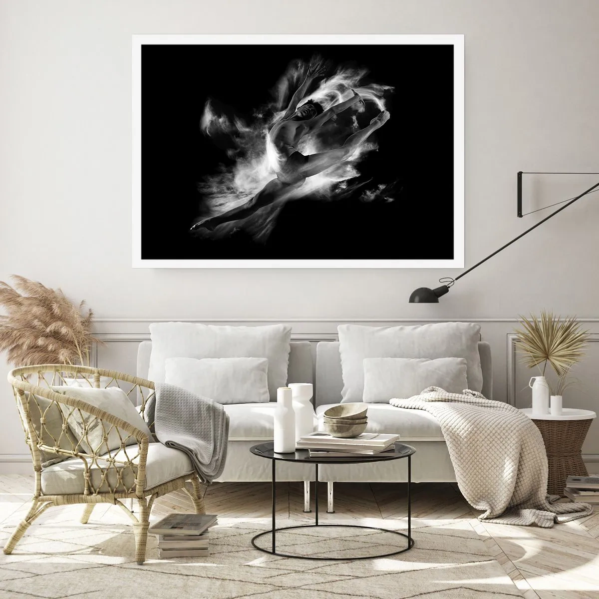 Affisch - Fångad i luften - 91x61 cm