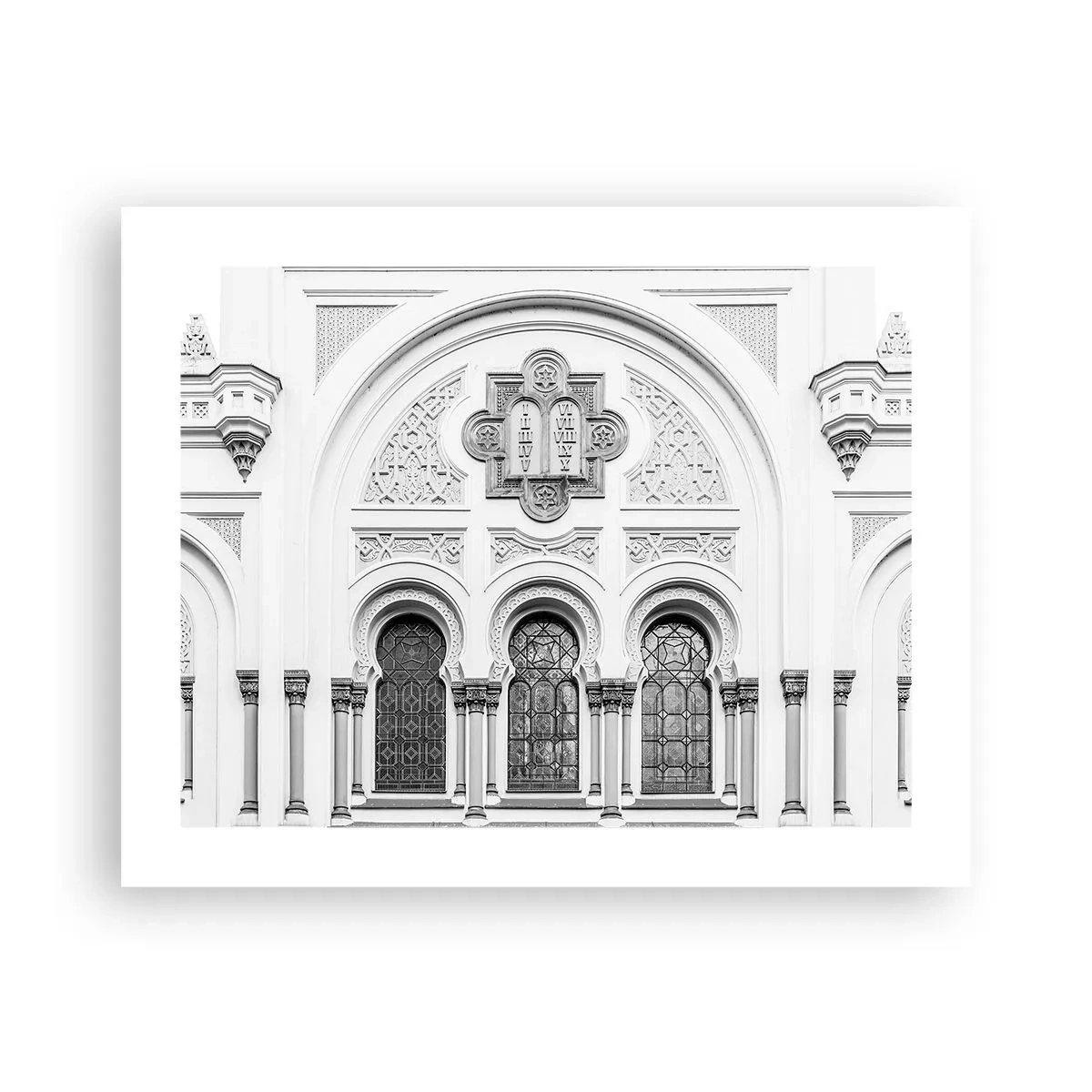 Affisch - På gränsen mellan kulturer - 50x40 cm