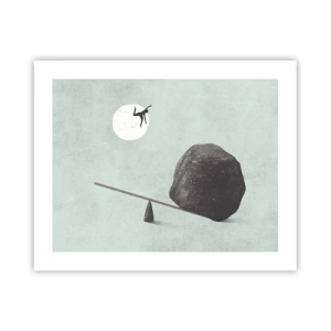 Affisch - Uppfylld dröm - 50x40 cm