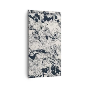 Canvastavla - Bild på duk - Motsatsernas interpenetration - 65x120 cm