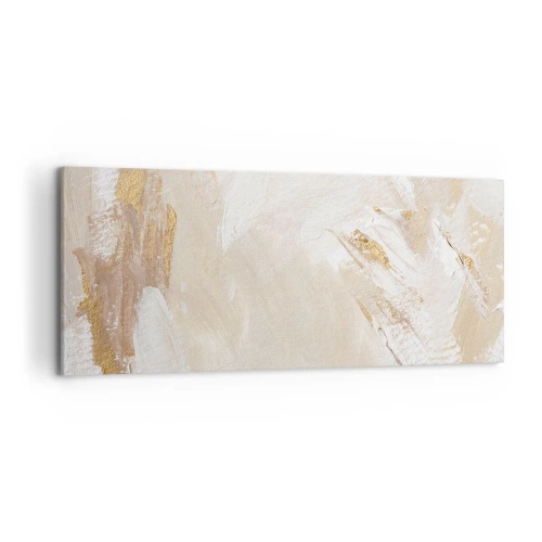 Canvastavla - Bild på duk - Pastellfärgad komposition - 120x50 cm