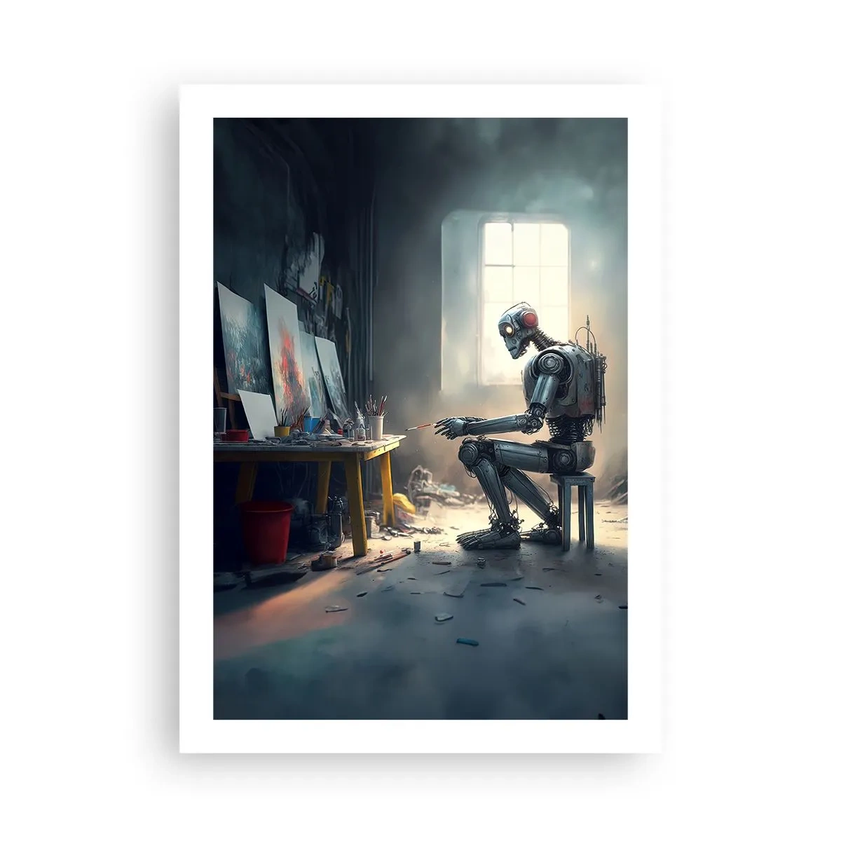 Affisch - Den skapande handlingen - 50x70 cm