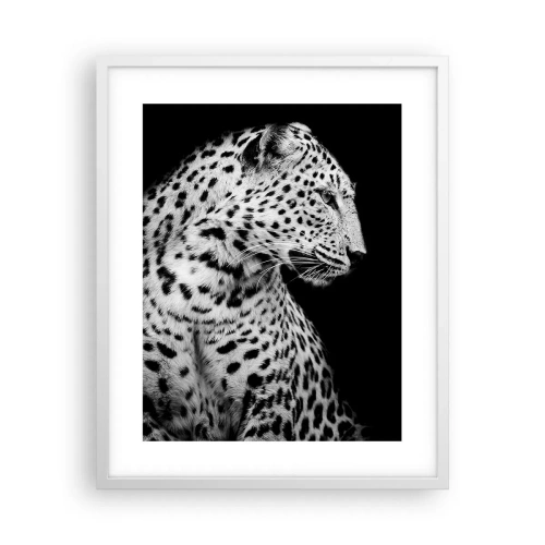 Affisch i vit ram - Perfekt höger profil! - 40x50 cm