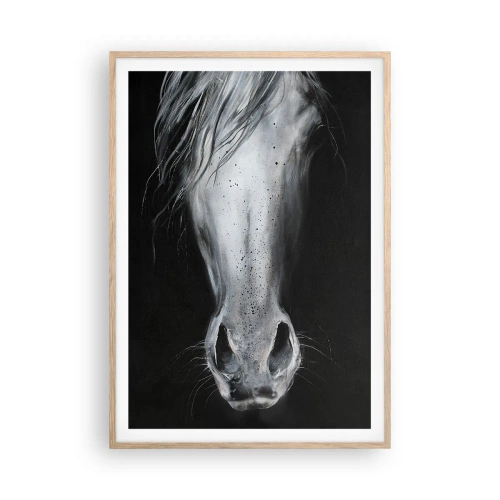 Affisch i ram av ljusek - Förförisk blick - 70x100 cm