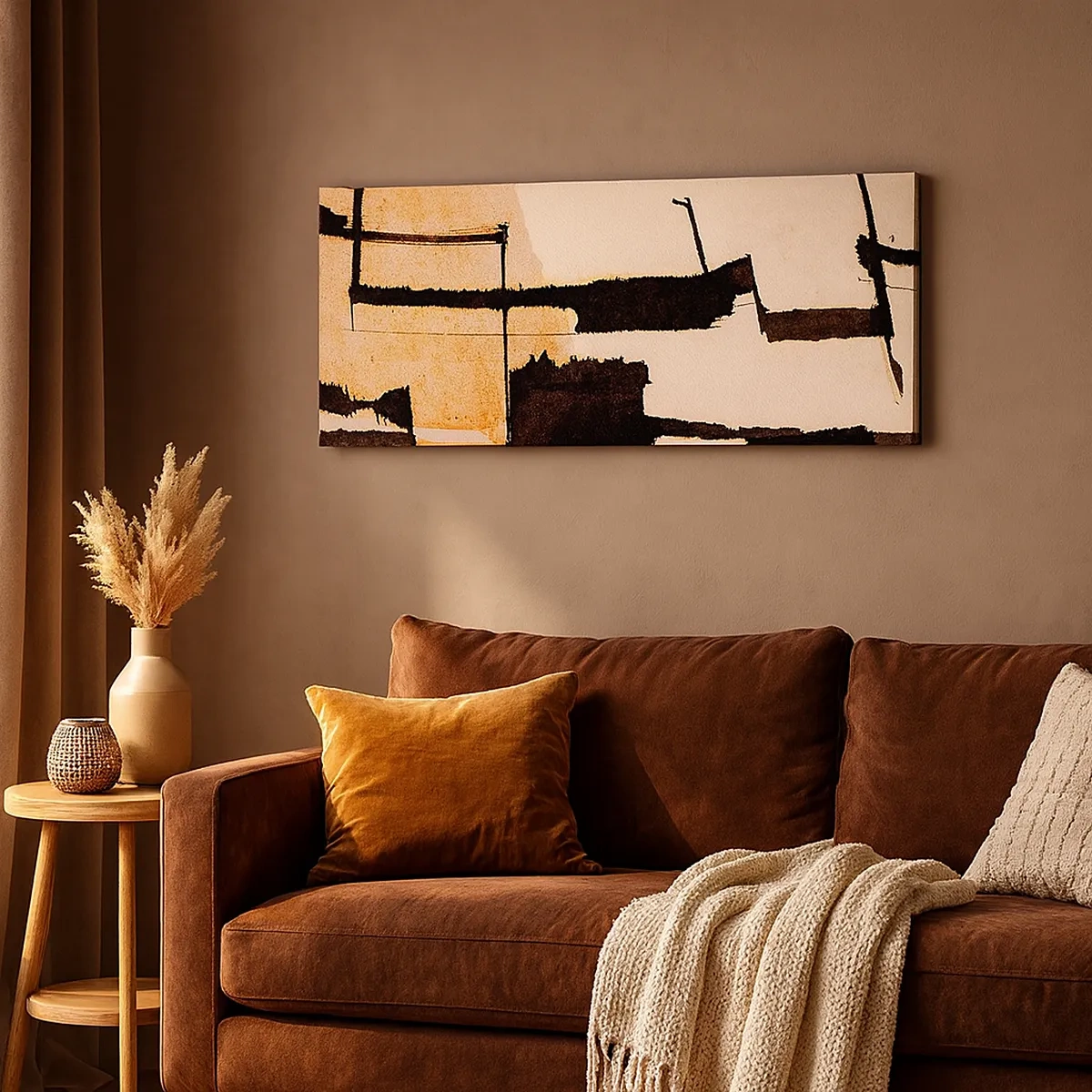 Canvastavla - Bild på duk - Ändå ordning - 30x30 cm