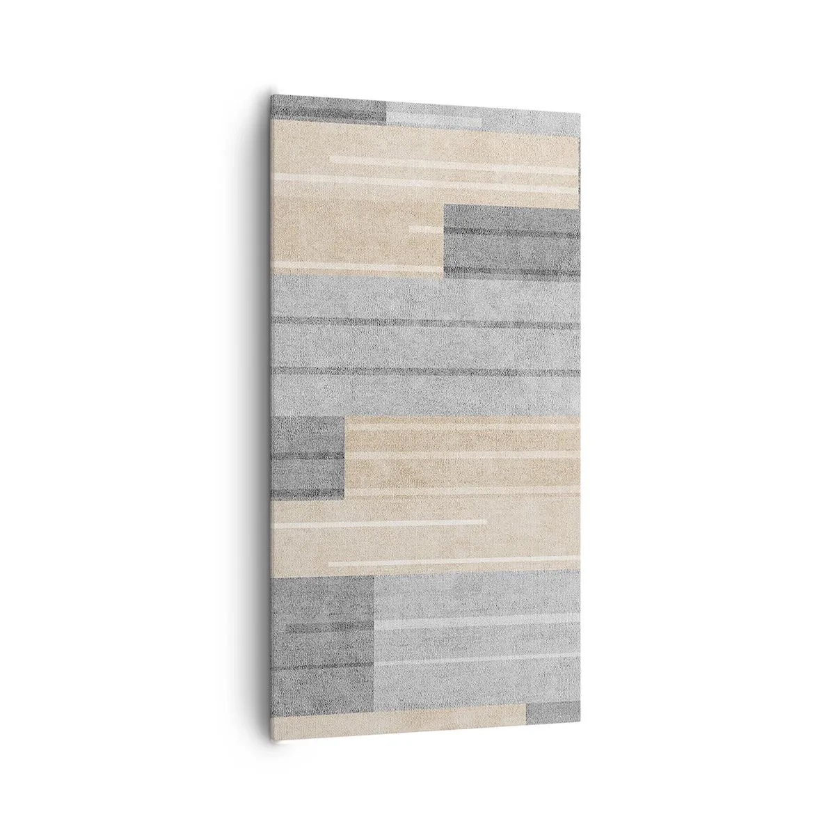 Canvastavla - Bild på duk - Komposition: allt i lod - 65x120 cm