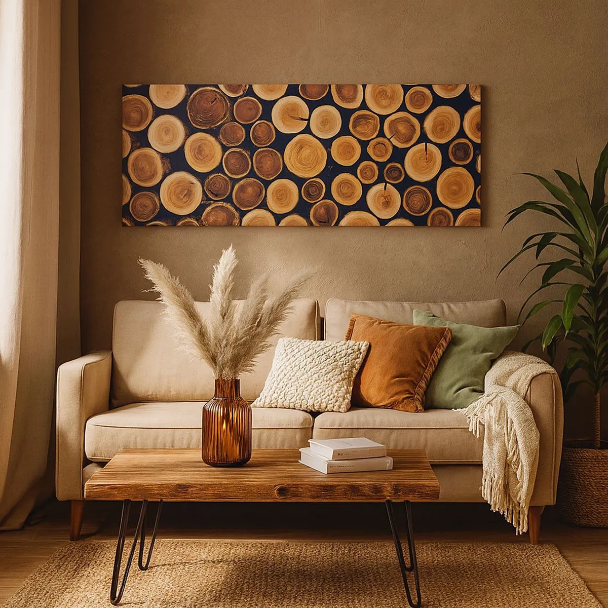 Canvastavla - Bild på duk - Hur gammal ser jag ut att vara? - 100x40 cm