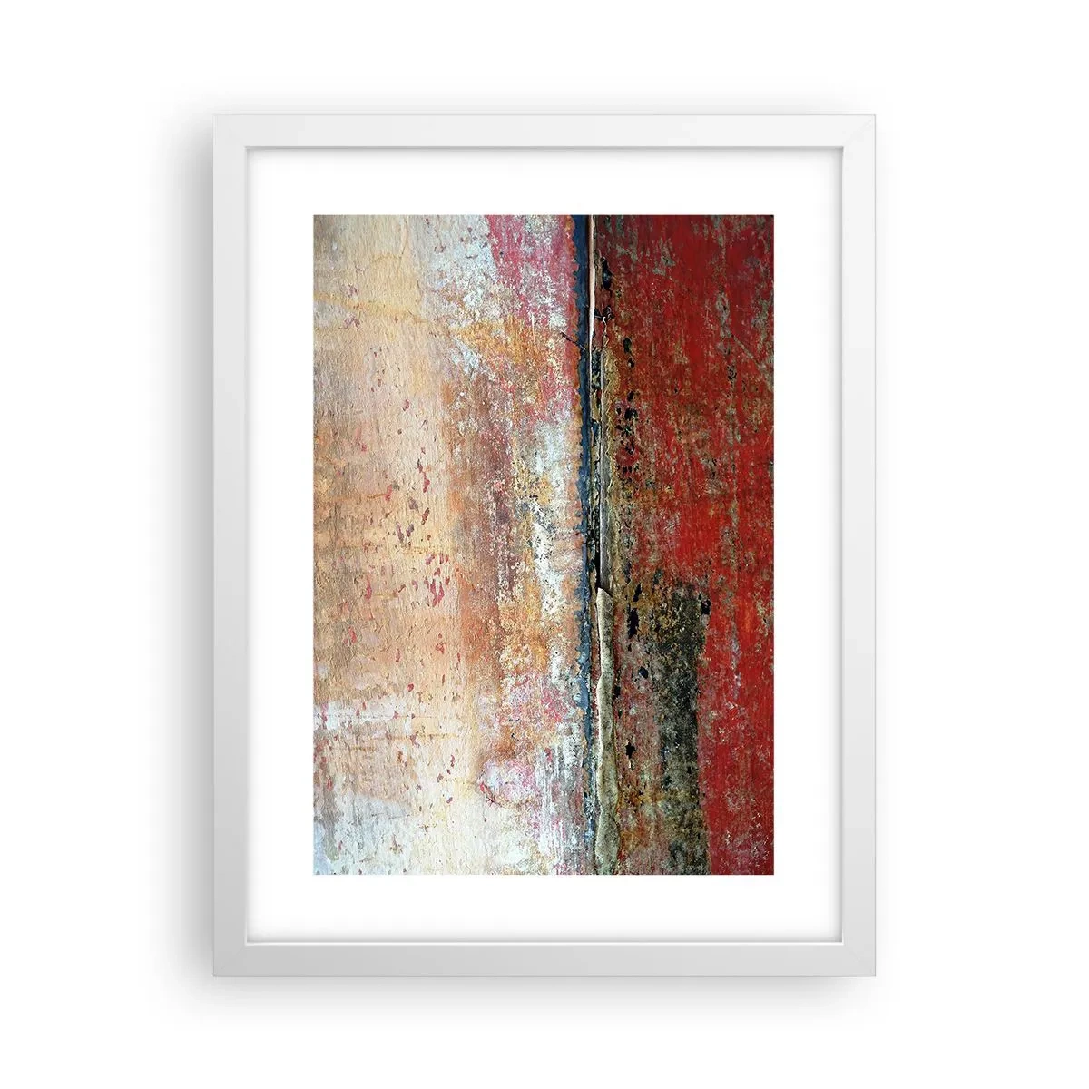 Affisch i vit ram - Kanske är det havet - 30x40 cm