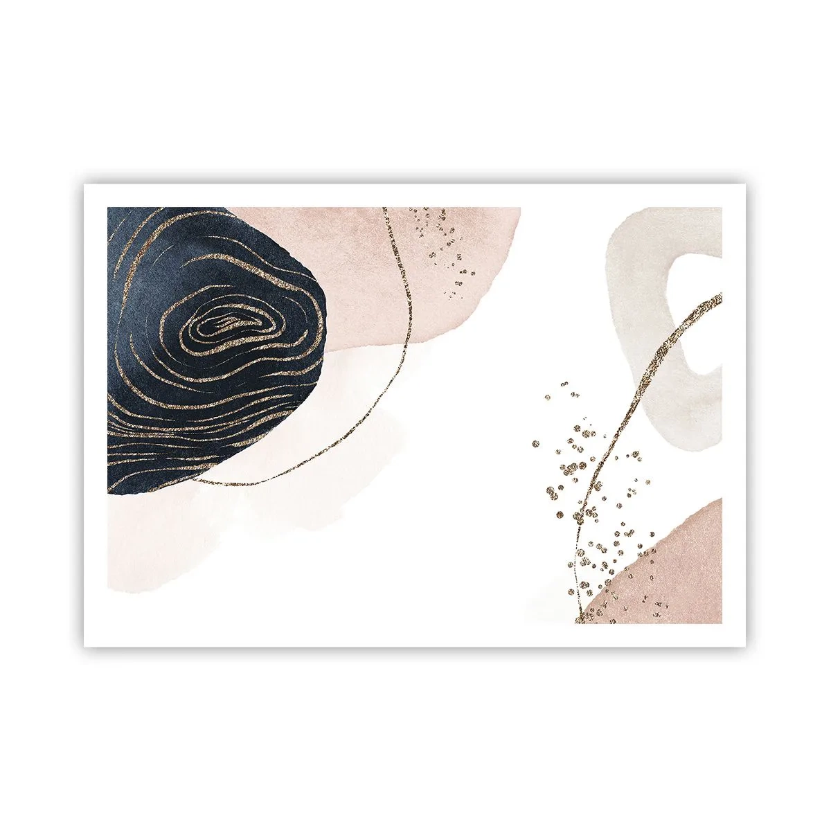 Affisch - Allt flyter - 100x70 cm