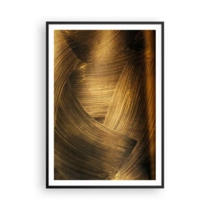 Affisch i svart ram - I gyllene labyrint - 70x100 cm