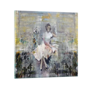 Glastavla - Bild på glas - Klassisk och modern - 30x30 cm