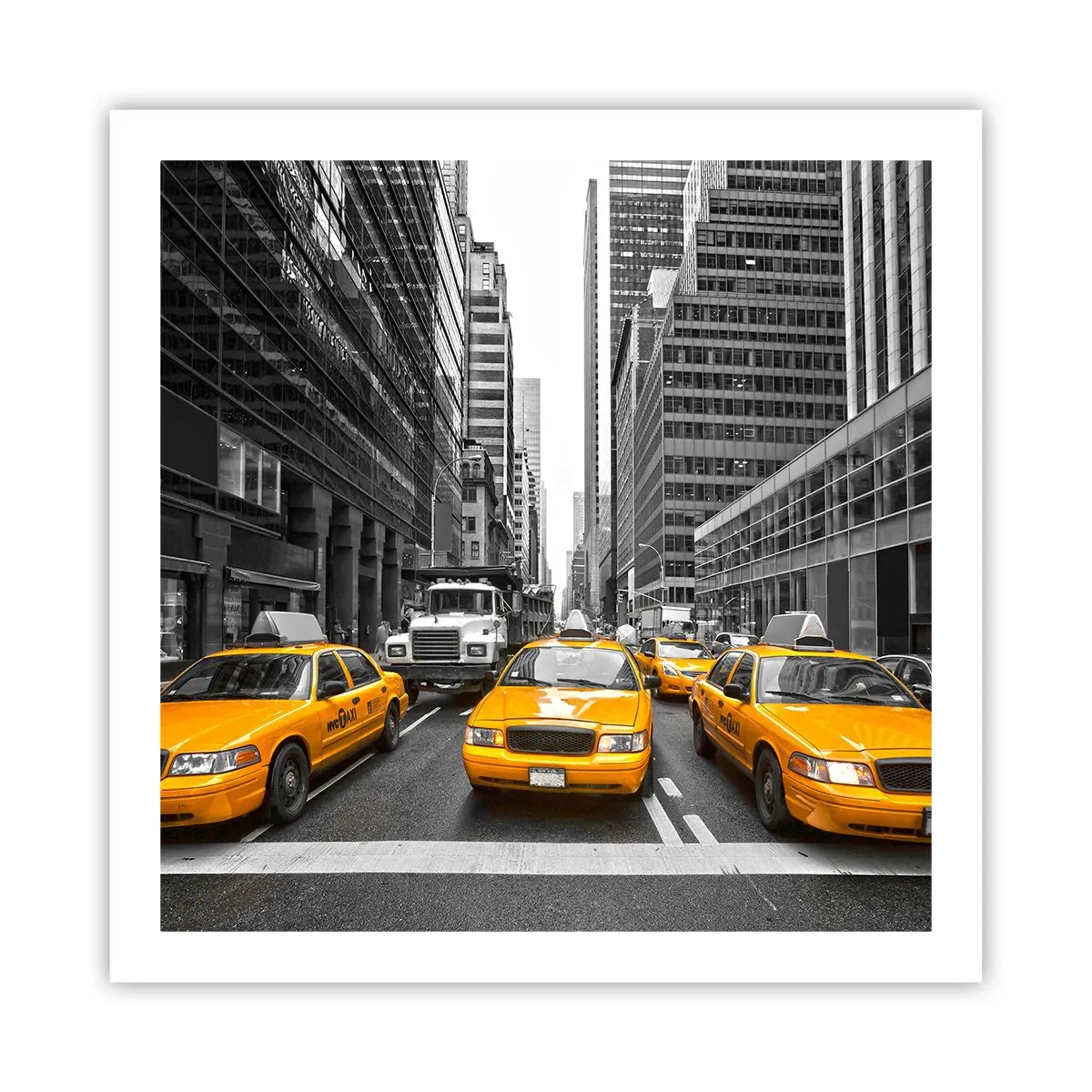 Affisch - Vi färgar denna stad - 60x60 cm