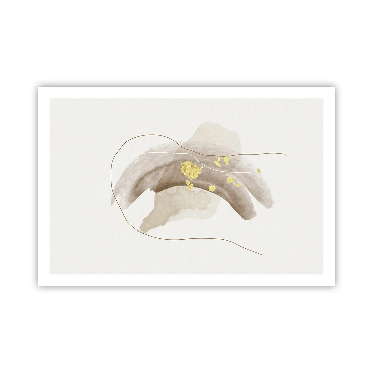Affisch - Träffat i rummet - 91x61 cm