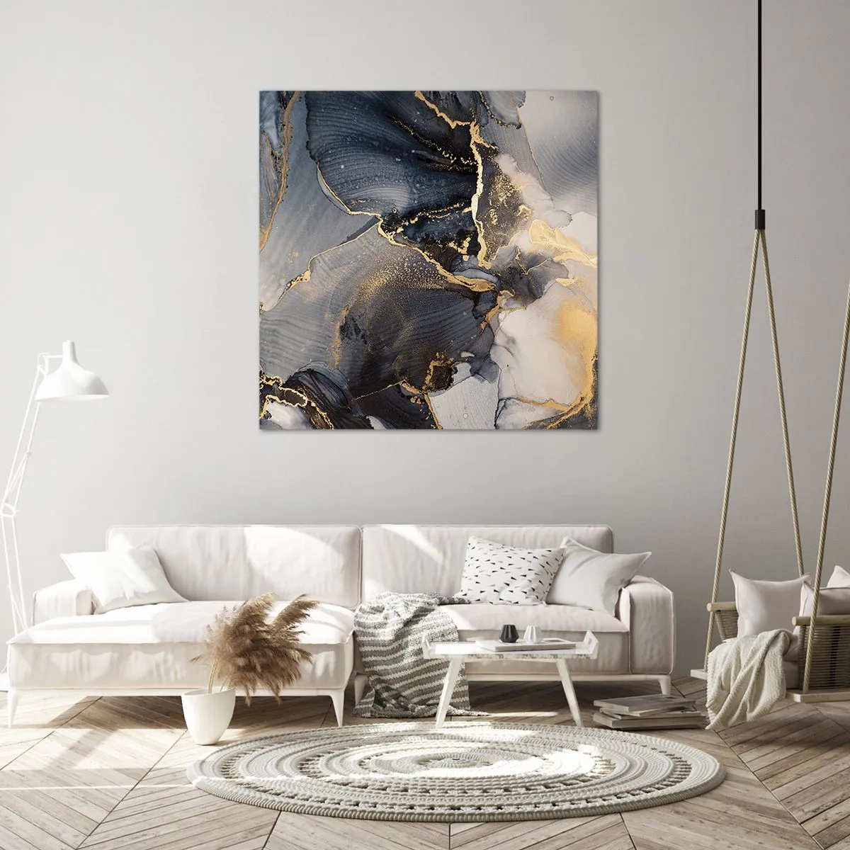 Canvastavla - Bild på duk - En stens liv - 30x30 cm