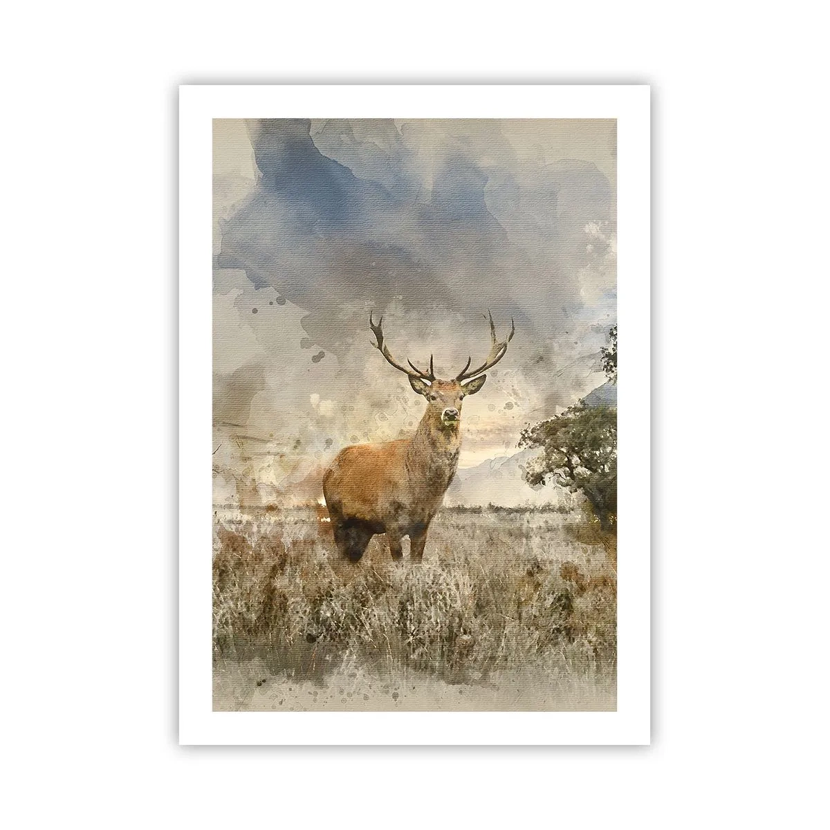 Affisch - Värdighet - styrka - dignitet - 50x70 cm