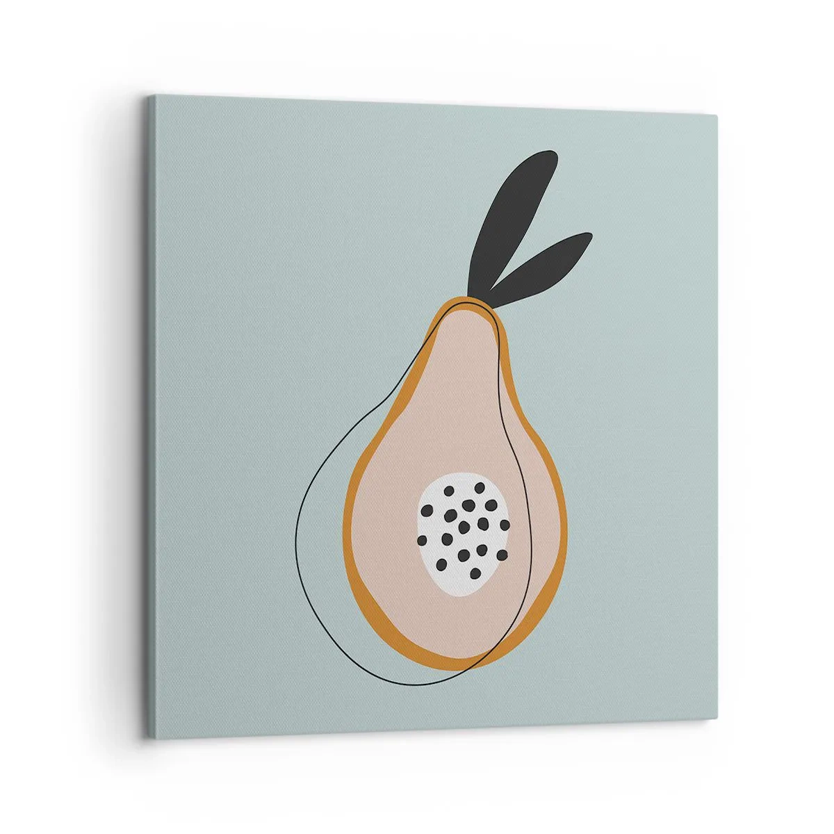 Canvastavla - Bild på duk - Att tränga in i sakens natur - 60x60 cm