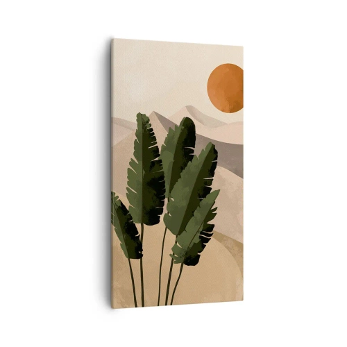 Canvastavla - Bild på duk - Livets triumf - 55x100 cm