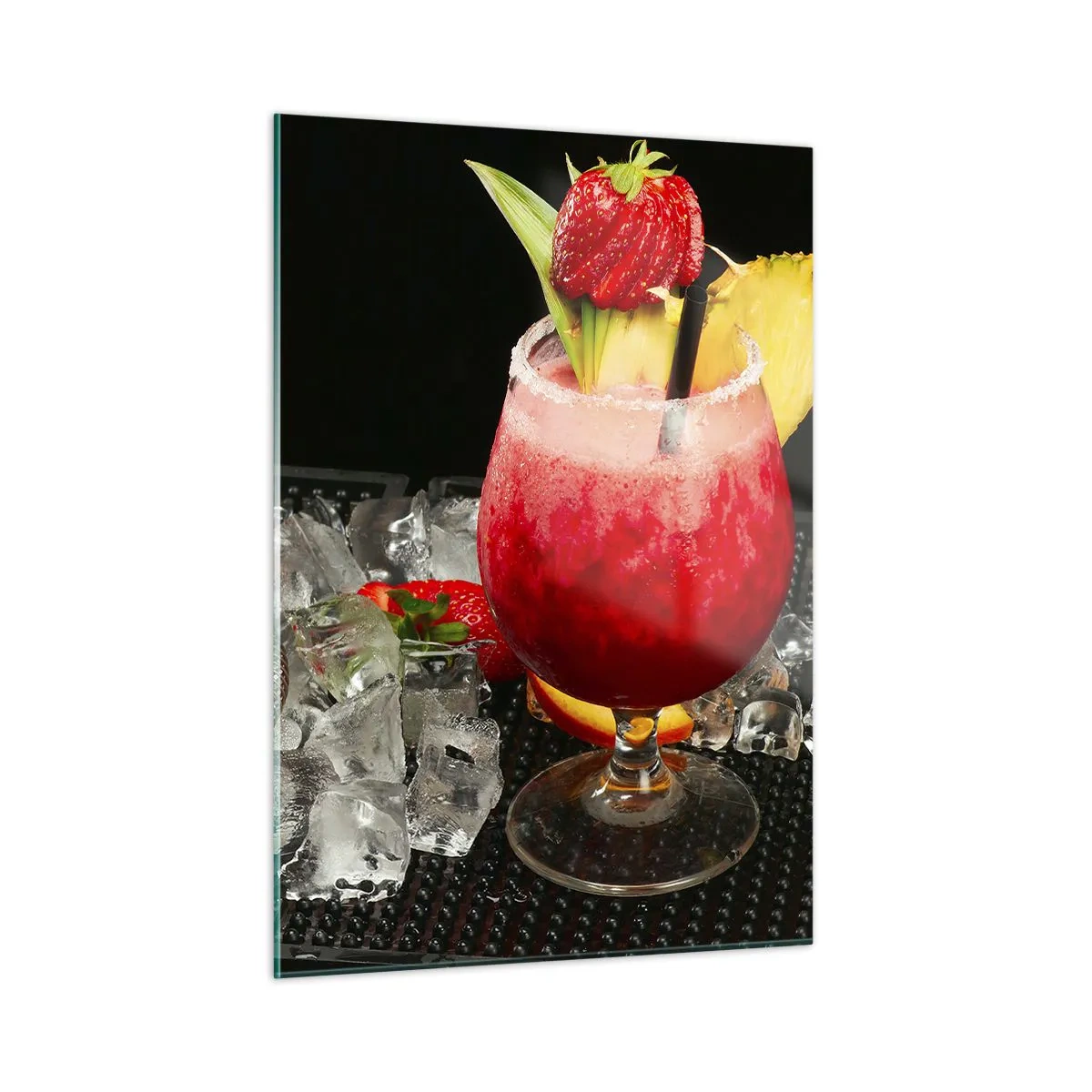 Glastavla - Bild på glas - Trolla fram smaken - 50x70 cm