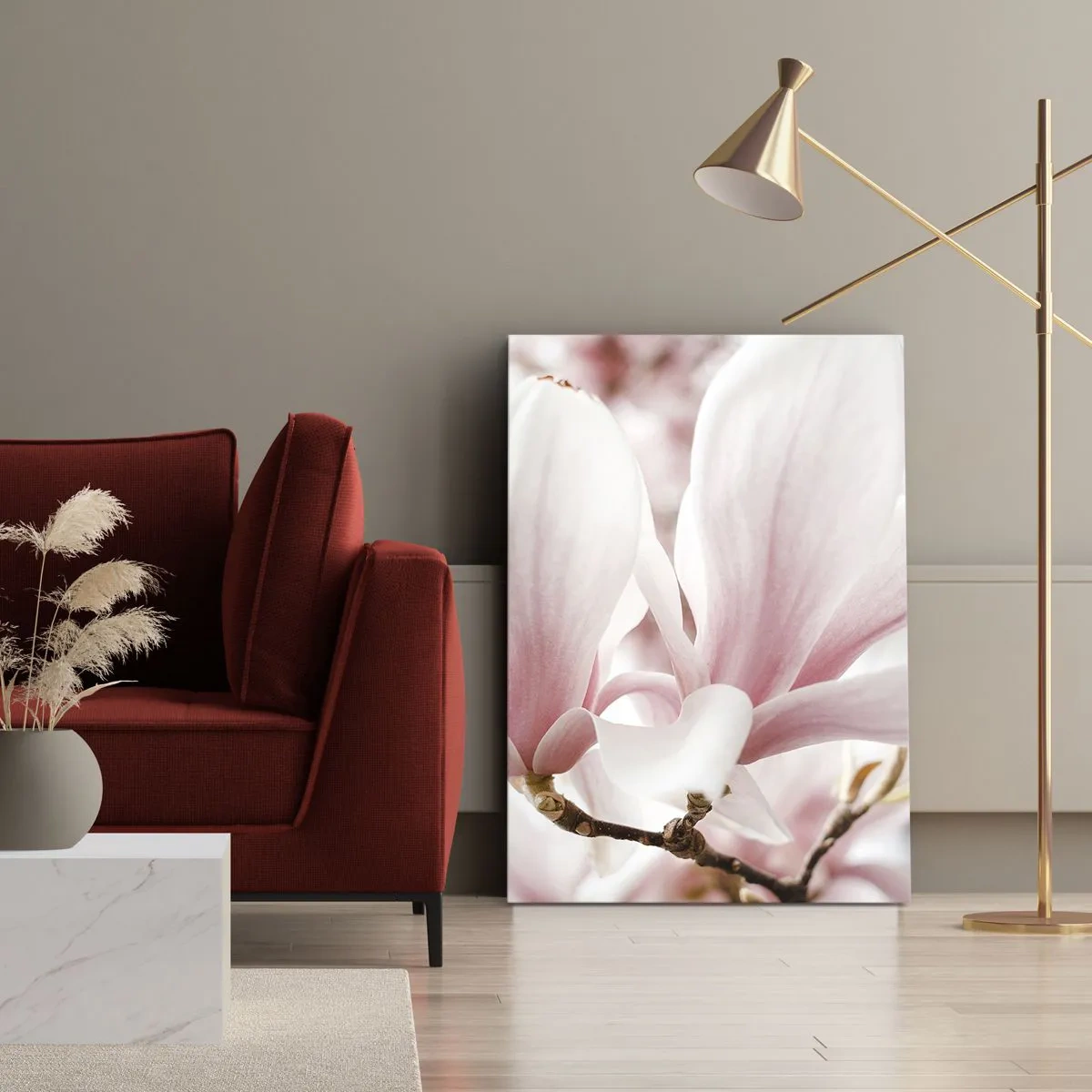 Canvastavla - Bild på duk - Oändlig känslighet - 50x70 cm
