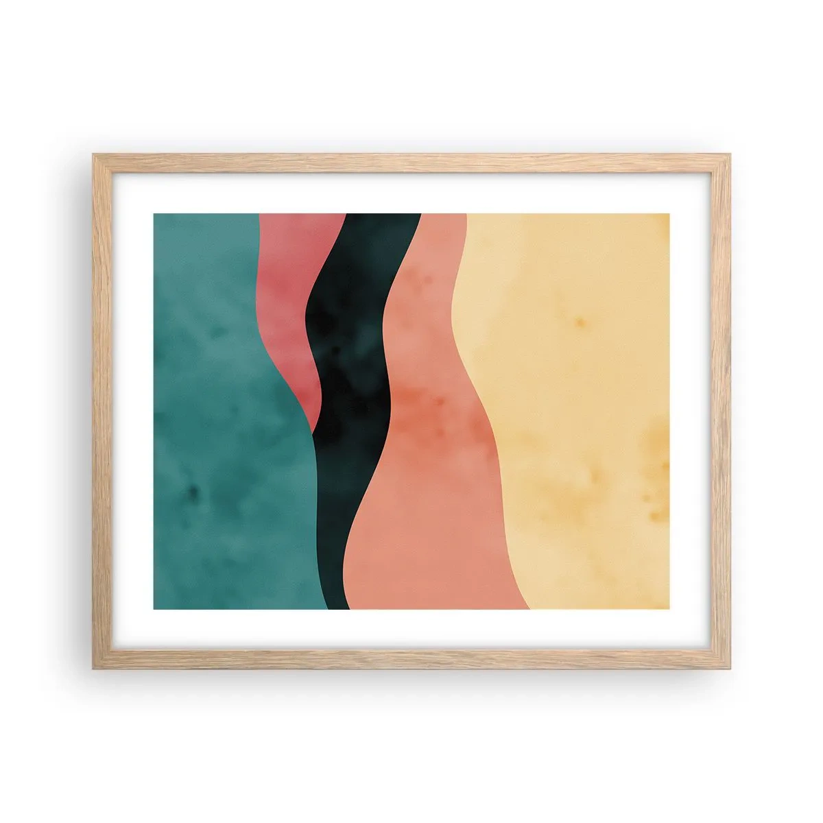 Affisch i ram av ljusek - Enig oenighet - 50x40 cm