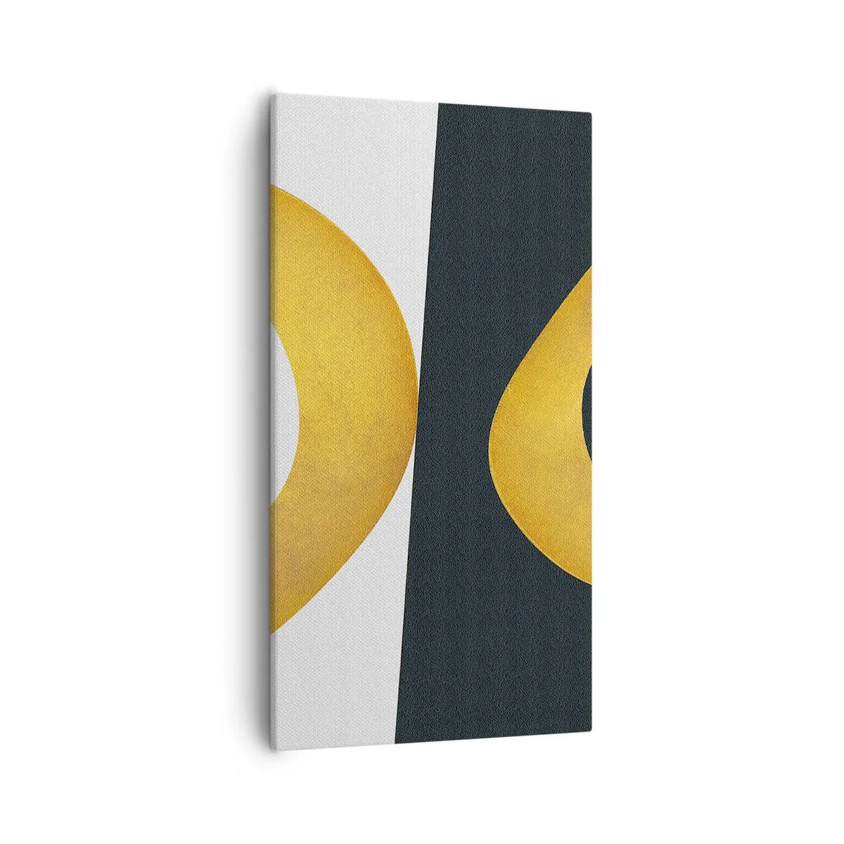 Canvastavla - Bild på duk - Öfr det första: guld - 55x100 cm