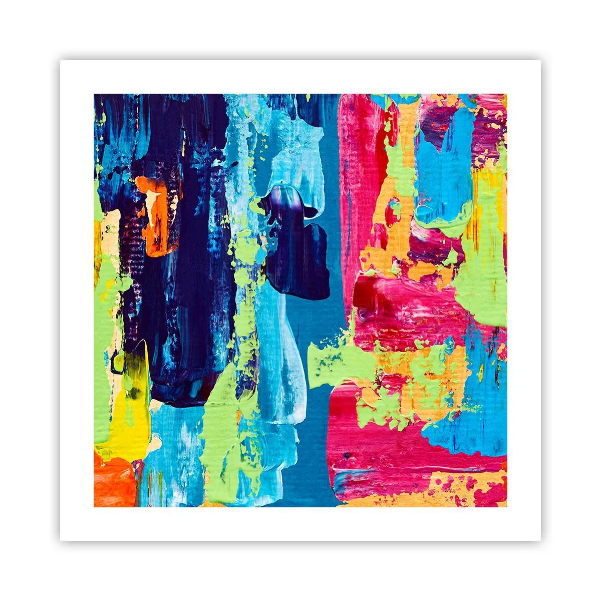 Affisch - Livet är skönt! - 50x50 cm