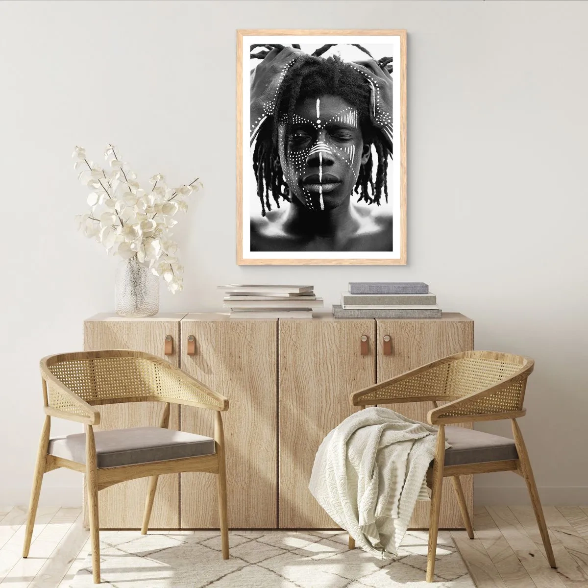 Affisch i ram av ljusek - Var är du? - 70x100 cm