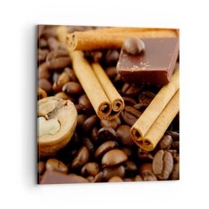 Canvastavla - Bild på duk - Aromkonsert - 70x70 cm