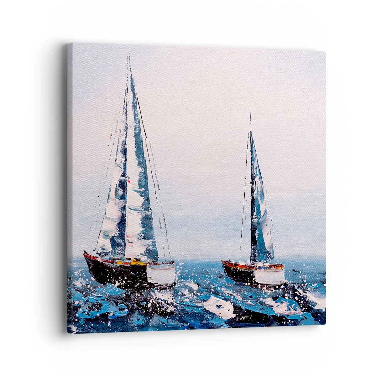 Canvastavla - Bild på duk - Vindens broderskap - 40x40 cm