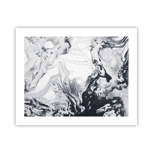 Affisch - Jordens inre - 50x40 cm