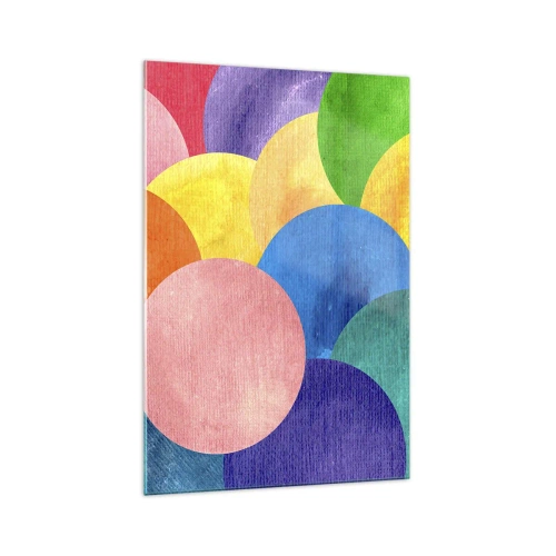 Glastavla - Bild på glas - Full av liv - 70x100 cm