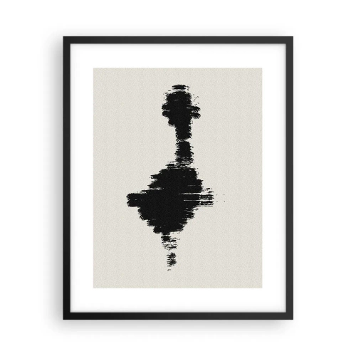 Affisch i svart ram - Fantasins vibrationer - 40x50 cm